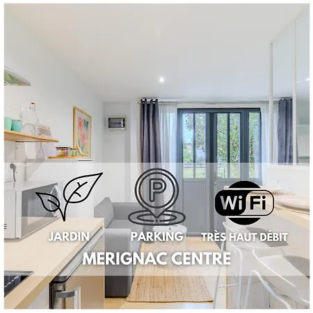 Le Mermoz - Parking Gratuit - Airport 15min *