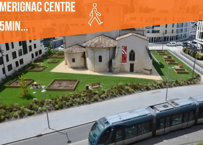 Le Mermoz - Parking Gratuit - Airport 15min Apartamento *